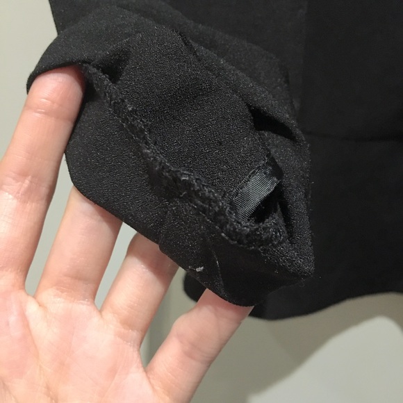 Dynamite Open Front Black Blazer Jacket - Picture 12 of 12